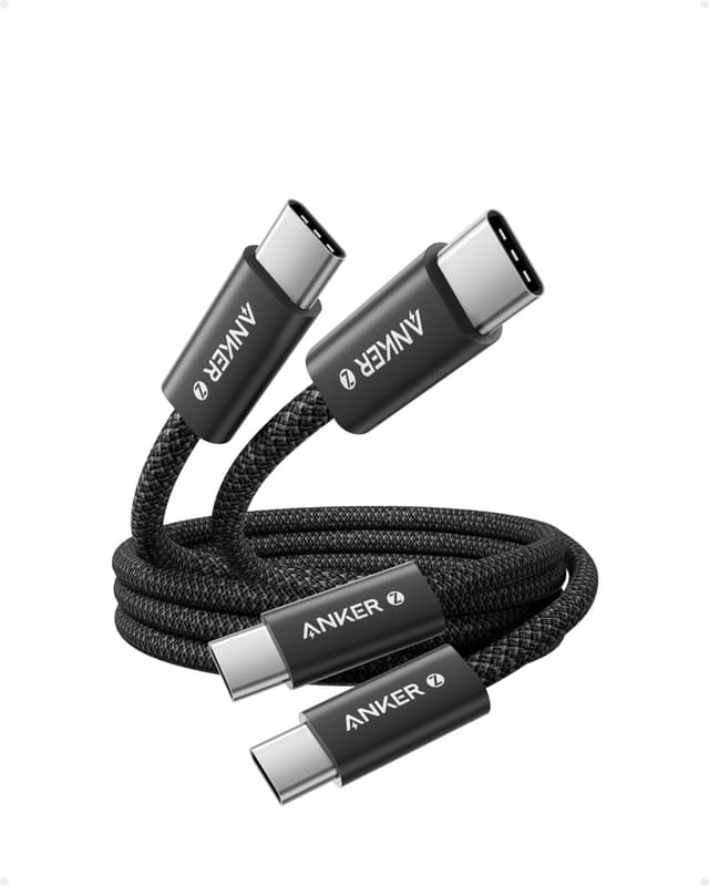 🔌 Anker USB C auf USB C Kabel [2 Stück 1m] 240W USB C Kabel Schwarz
