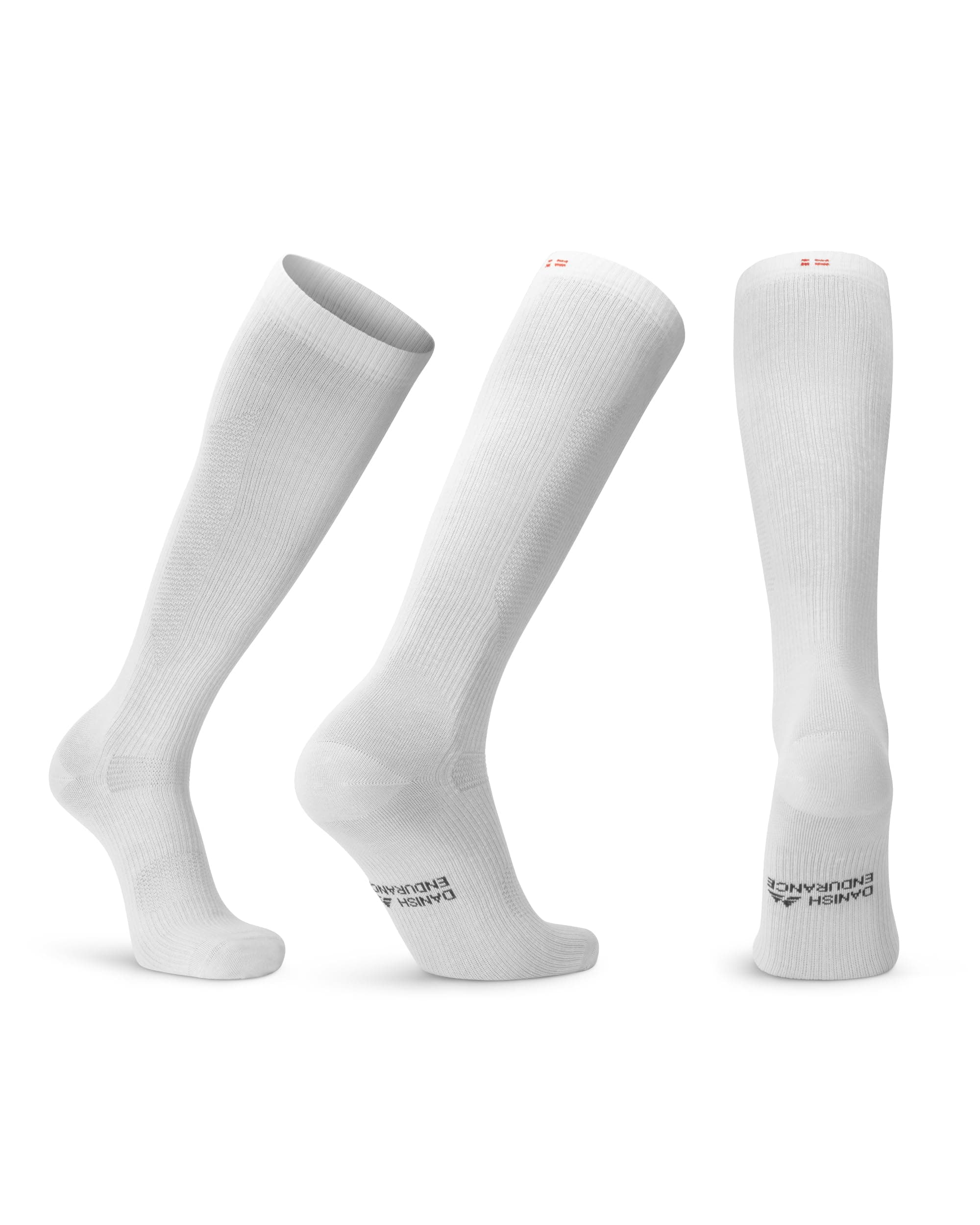 DANISH ENDURANCE Medizinische Kompressionsstrümpfe aus Bio-Baumwolle (1 | 3 Paar) 🧦