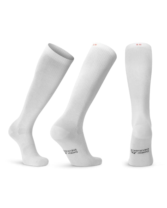 DANISH ENDURANCE Medizinische Kompressionsstrümpfe aus Bio-Baumwolle (1 | 3 Paar) 🧦
