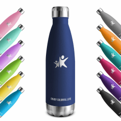 KollyKolla Thermosflasche Edelstahl 750ml | BPA-Frei | Auslaufsicher | Doppelwand-Isolierung