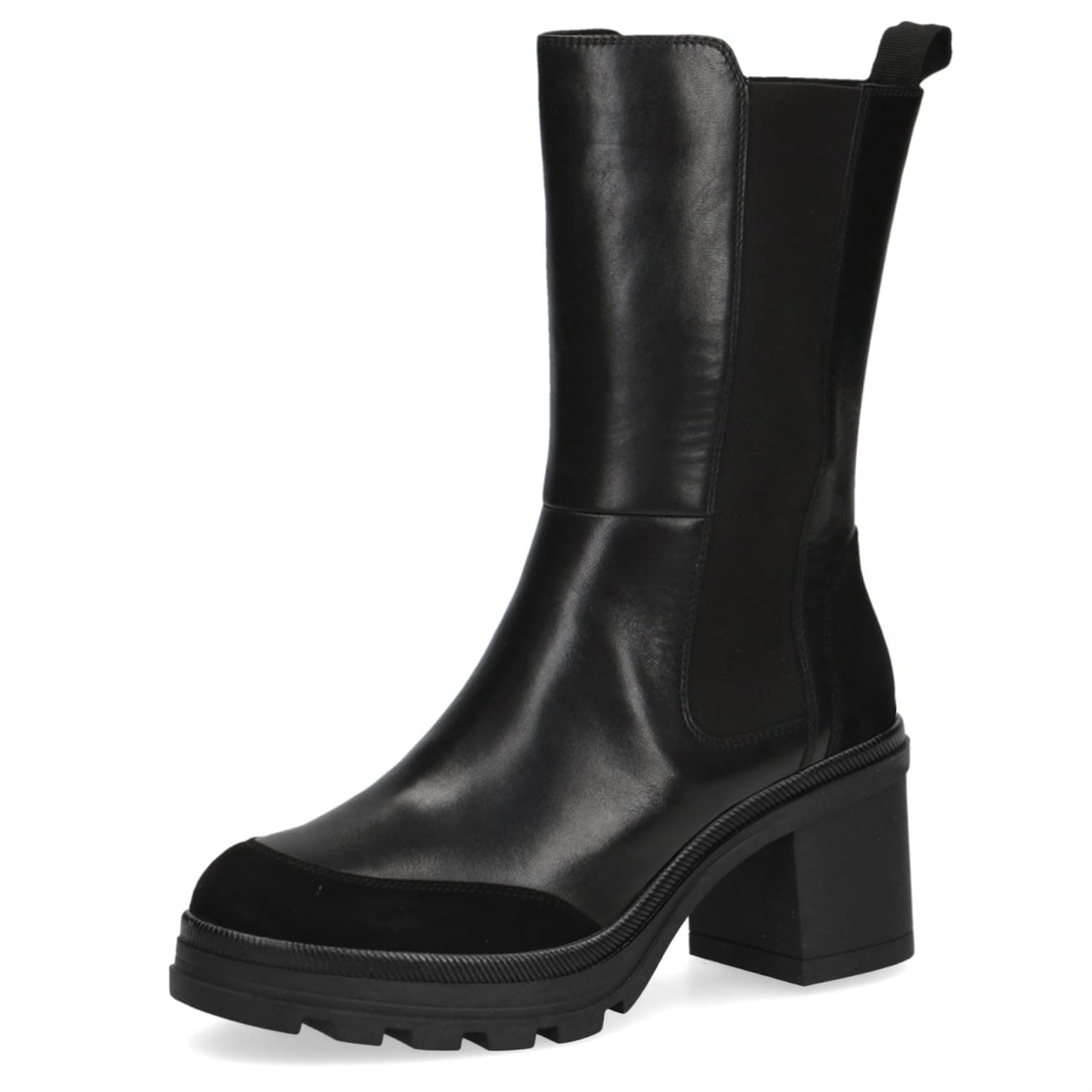 👠 CAPRICE Stiefelette 9-25400-41 G-Weite 37 EU Black Comb 👠
