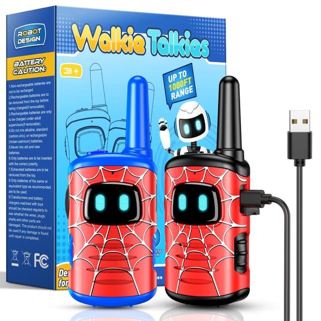 🎁Toyokid Walkie Talkie für Kinder 3-10 Jahre🎉