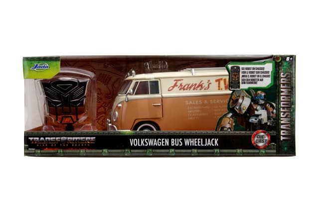 🚗 Jada Toys Transformers Wheeljack VW Bus (T7) - Volkswagen Bulli aus Transformers 7 🚀