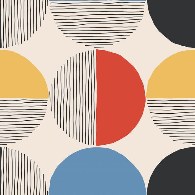 VEELIKE Moderne Geometrische Tapete 🏡 Vintage-Atmosphäre schaffen!