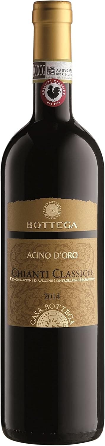 🍷🍇 Bottega Acino d'Oro Chianti Classico DOCG Rotwein - 750ml Sonderangebot!
