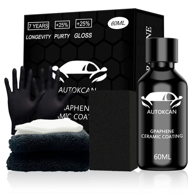 Keramikversiegelung Auto, 60ML Graphene Ceramic Coating 🚗💎