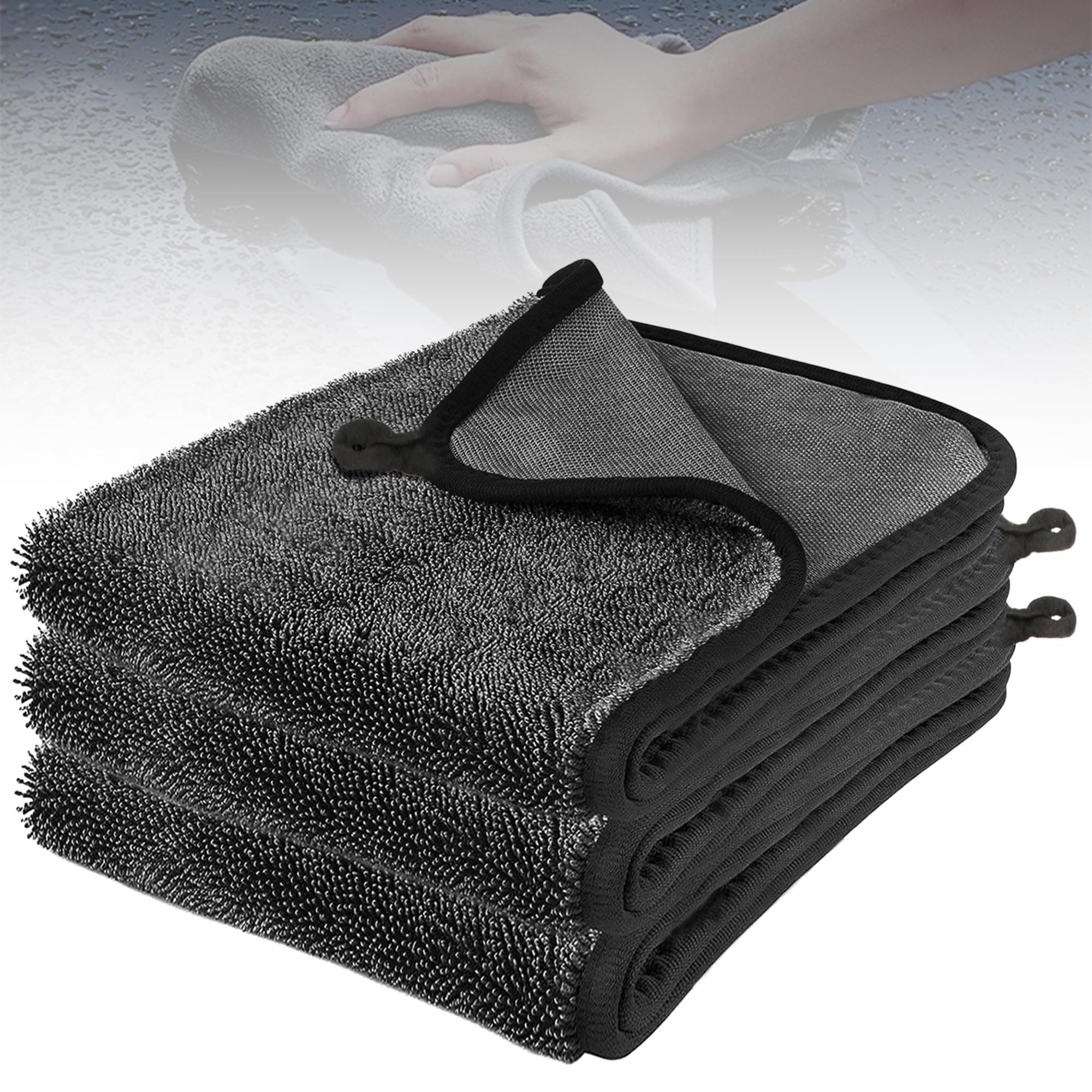 Sondeng 3 Stück Trockentuch Dusche, 40 * 60cm Fastdry Trockentuch 🚿🧼