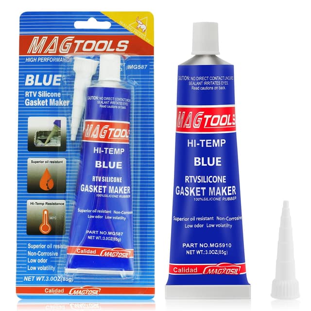 Flintronic Dichtmasse Motor, 85ml Motordichtmasse, Ölbeständig Hochtemperatur Silikon Dichtmasse
