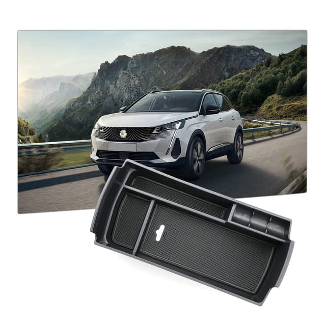 BIXUAN Aufbewahrungsbox für Peugeot 3008 5008 GT C5 Aircross DS7 Crossback