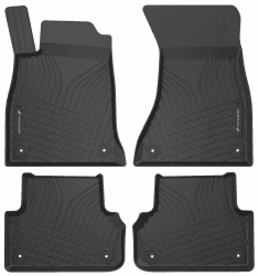 WALSER Premium Fussmatten Auto für Audi A4 B9/A5 Sportback - 100% passgenaue Gummimatten