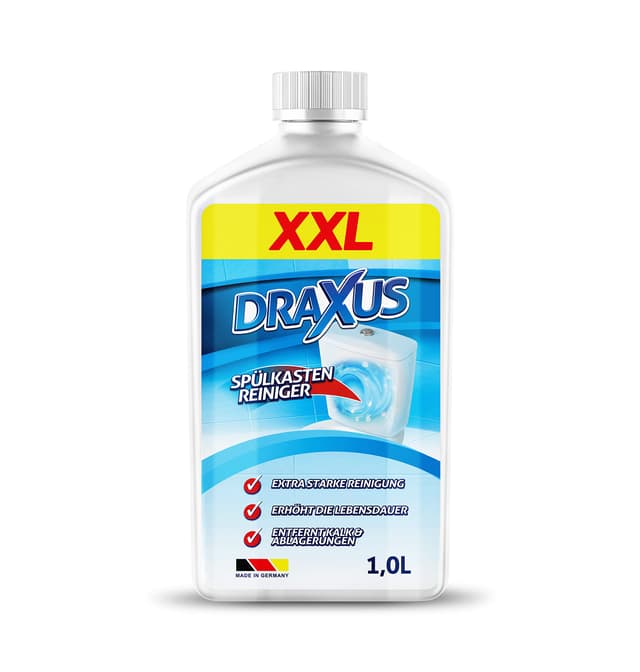 DRAXUS Spülkasten Reiniger XXL Flasche (1,0L) 🚽💎