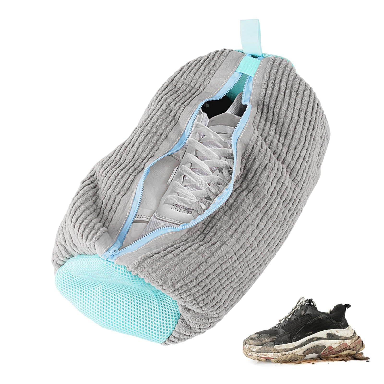 Schuhwaschbeutel Waschmaschine,2024 Neu Schuhe Waschbeutel Sneaker 🧼👟