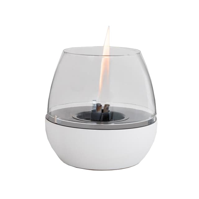 🔥🌷 Tisch & Terrassenfeuer T180/TW3 Tulpe 18, weiß 🌷🔥