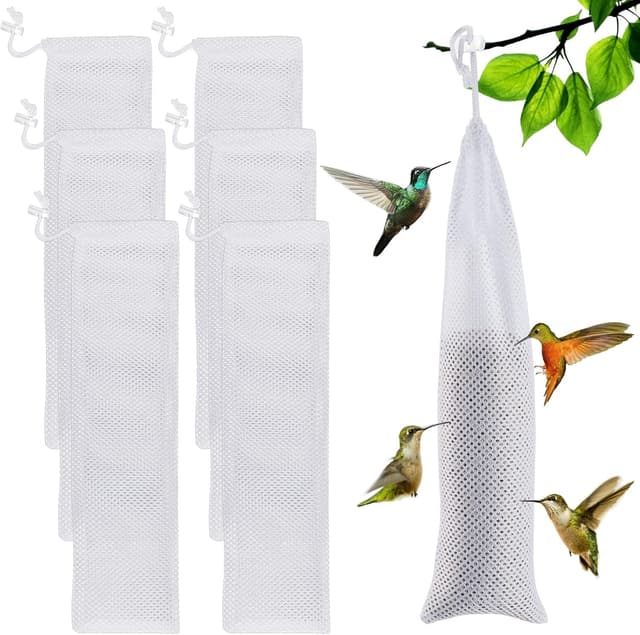 Angebot: 6 Stück Vogelfutterbeutel mit Trichter 🐦🌿