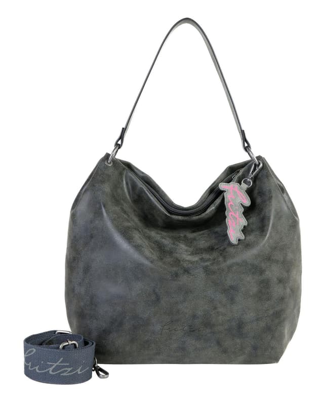 🔥 Mega Deal! Fritzi aus Preussen Damen Joshi02 Vintage Black Idol Hobo - Nur 41.7€!