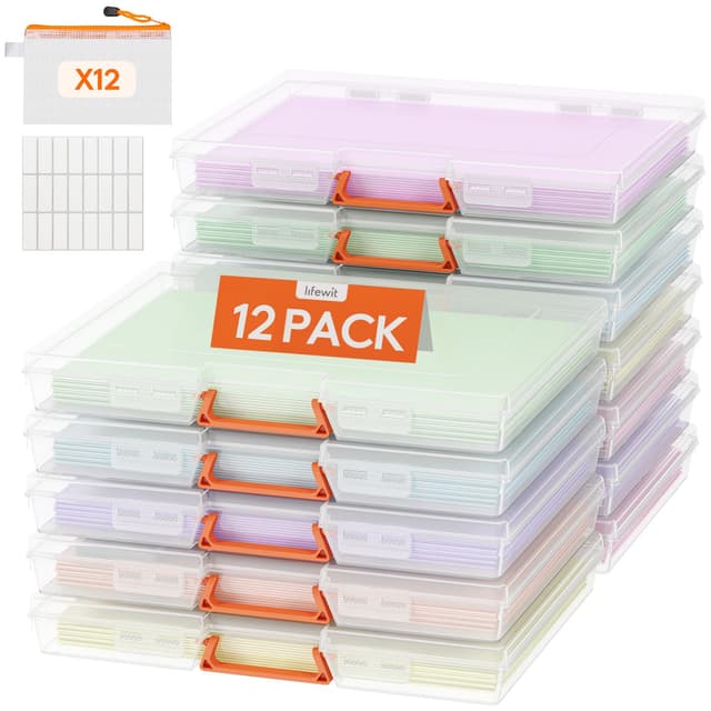 📦 Lifewit 12tlg. Aufbewahrungsboxen mit Deckel und Griff - Deal!