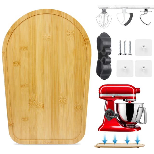 🌿 Bambus Gleitbrett für KiTchen Aid Küchenmaschine 4.5-5 Qt 🌿