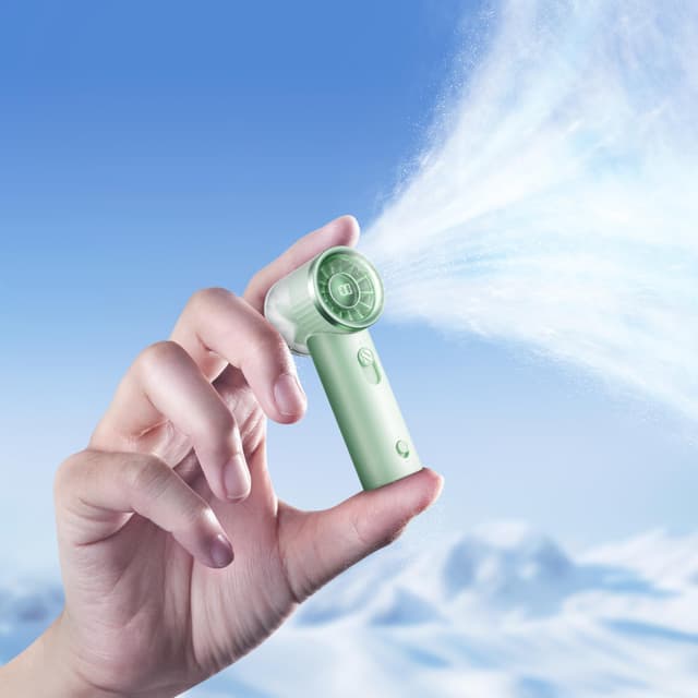 🌀 RANVOO 2025 Tragbarer & leistungsstarker kühlender Mini-Handventilator 💨🌿