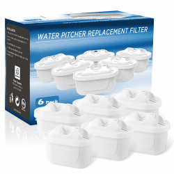 🌊🌿🌟 Wasserfilter Kartuschen für BRITA Maxtra+ - 6 Stück