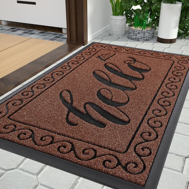 🌟 Super Angebot! Yimobra Fußmatte Außen, Wetterfest & Rutschfest 🌿🏡