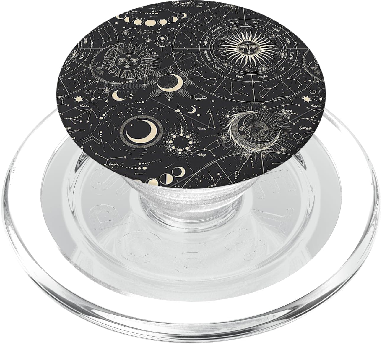 🌜 Mond Pop Socket Vintage Pop Socket für Telefon 🌙