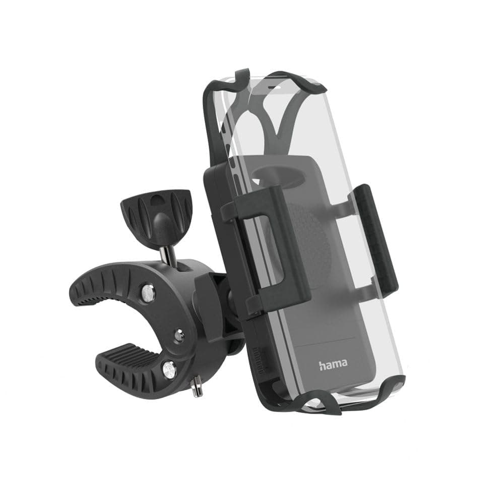 🚲📱 Hama Telefonhalterung für Fahrrad, Mountainbike, Motorrad, Roller - Schwarz