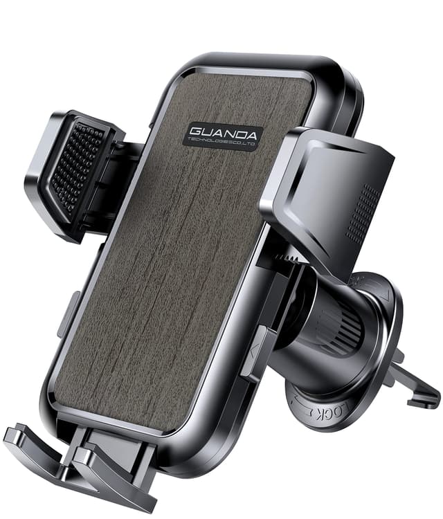 📱🚗 2024 Neueste Handyhalterung Auto: Upgrade-Hakenclip, 360° Drehbar