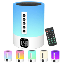 6 in 1 Tragbarer Bluetooth-Lautsprecher mit Licht - Coole Geschenkidee!