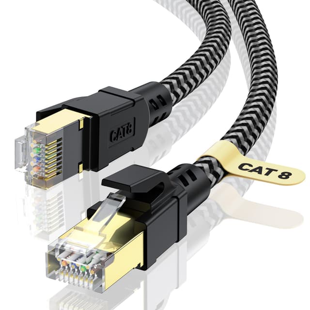 🚀 CABNEER Cat 8 Ethernet Kabel 4M 🌐