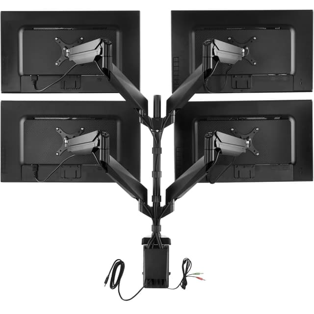 Tectake 404157 Monitor Halterung für 4 Monitore 🖥️🖥️🖥️🖥️