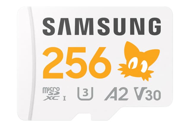 🕹️ Samsung Sonic the Hedgehog(TM) microSD-Karte + SD-Adapter 256 GB UHS-I U3