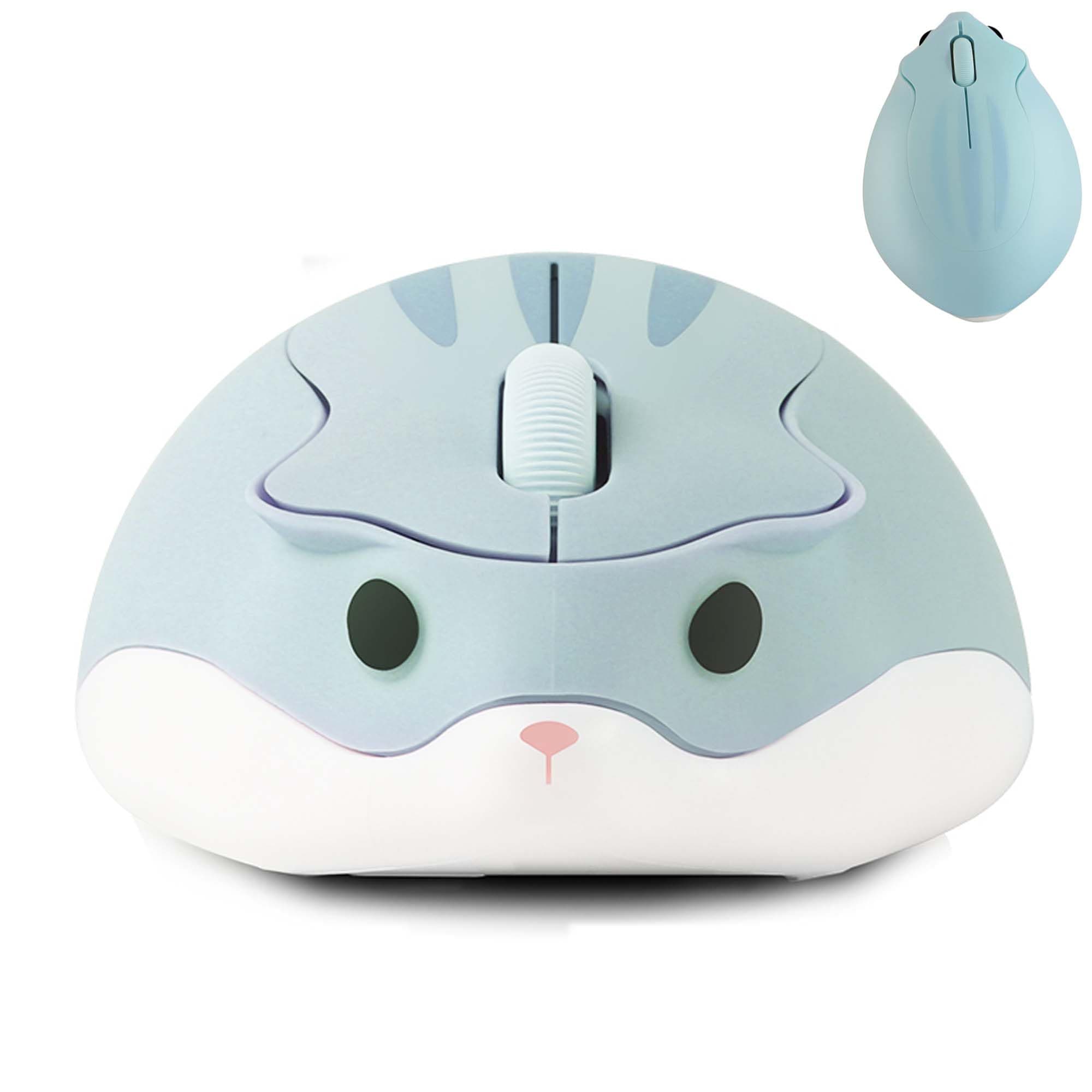 Kabellose Hamster-Maus 🐹 - Niedliche Maus mit 1200 DPI und USB-Empfänger