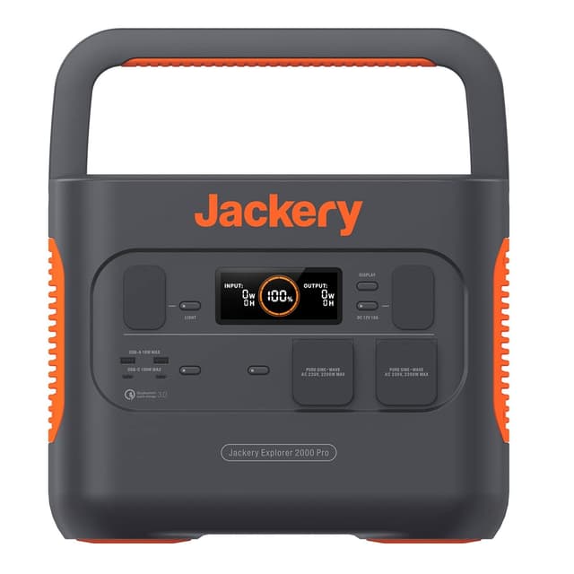 🔋 Jackery Explorer 2000 Pro - Tragbare Powerstation mit 2200W Steckdosen ⚡️