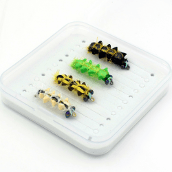 YAZHIDA | Fliegenbinden Fliegen 🎣 | Simulierte Insekten 🪰 | Raupe