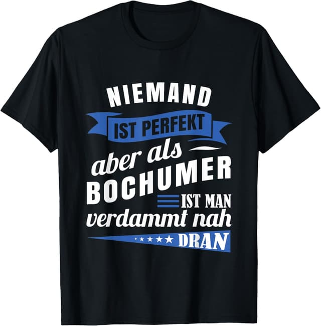 Bochum Geschenk Ruhrpott & Ruhrgebiet Bochumer T-Shirt 🎁