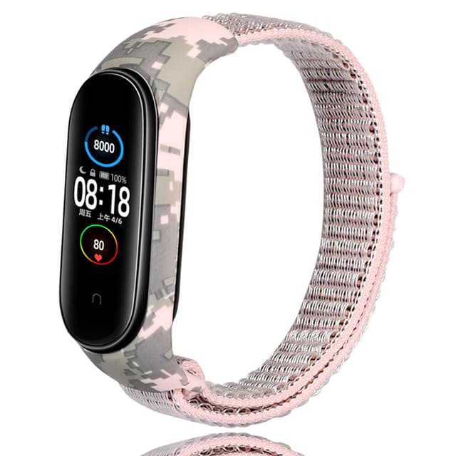 Keecuty Armband kompatibel mit Xiaomi Mi Band - Verstellbares Nylon Ersatzarmband 💟