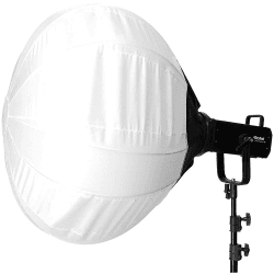 Sonderangebot: Rollei Ballon Softbox mit Licht-Kontrollvorhang, 65cm runder Lichtformer mit Bowens S-Type Bajonett