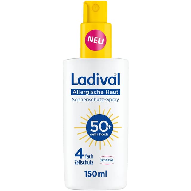 🌞 Ladival Sonnenschutz Spray LSF 50+ für allergische Haut - Sonnencreme bei Sonnenallergie und Mallorca-Akne 🏖️