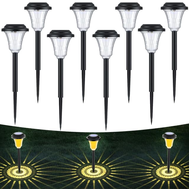 LuJasi Solarlampen für Außen Garten 14 Stück - Solarleuchten Garten IP65 Wasserdicht 🌞