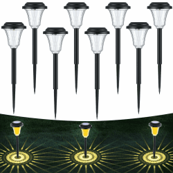 LuJasi Solarlampen für Außen Garten 14 Stück - Solarleuchten Garten IP65 Wasserdicht 🌞