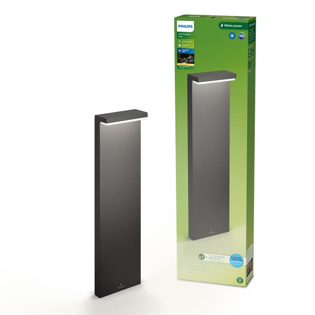 Philips Outdoor Ultra-Effiziente Bustan Wegeleuchte 3,8W 🌟🏡