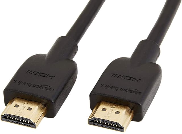 Amazon Basics 4K-HDMI-Kabel, 0.9 m, 18 Gbit/s Highspeed mit Ethernet, 4K@60Hz, Schwarz 2er-Pack 🎮📺