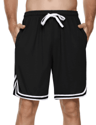 Litherday Shorts Herren 🏃‍♂️🏀 Sommer Sportshorts mit Taschen