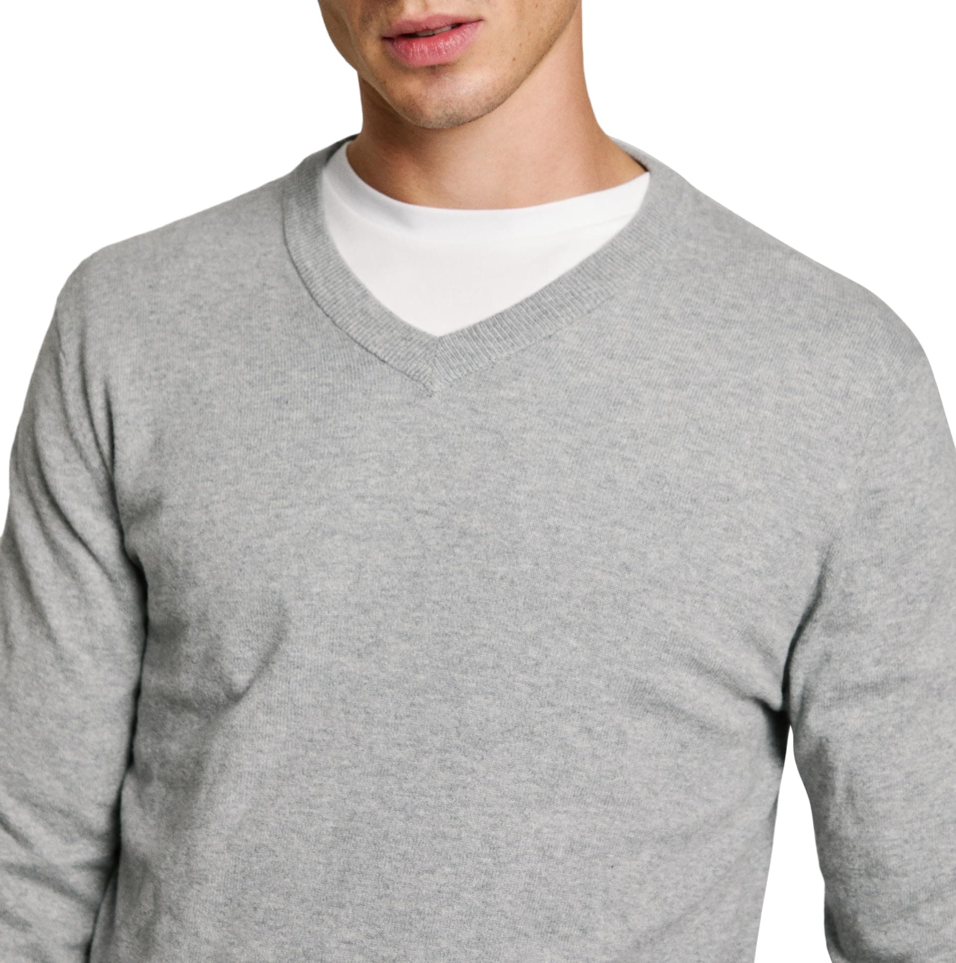Angebot! 🛍️ Pepe Jeans Herren New Andre V Neck Strickwaren M Grau (Marl Grey) - Nur 29.8€