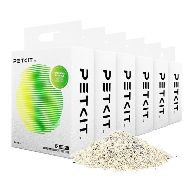 🐱 PETKIT 5 in 1 Gemischtes Katzenstreu, 14.4kg 🐾