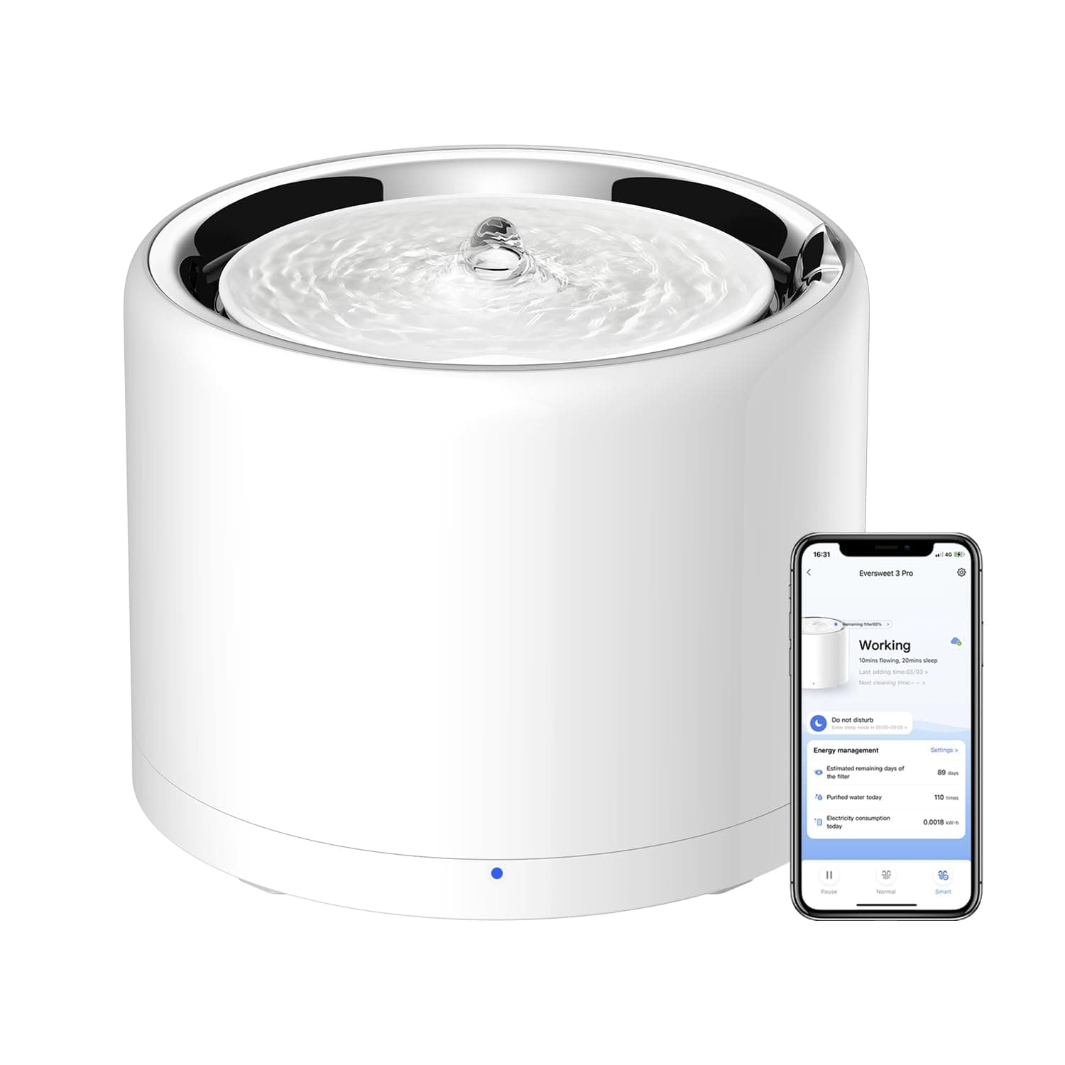 🐱🐶 PETKIT Drahtlose Wasserpumpe Automatischer Trinkbrunnen 🐾