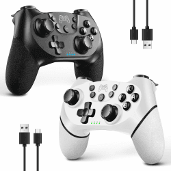 🎮 AceGamer 2pcs Wireless Controller für Switch Pro 🎮