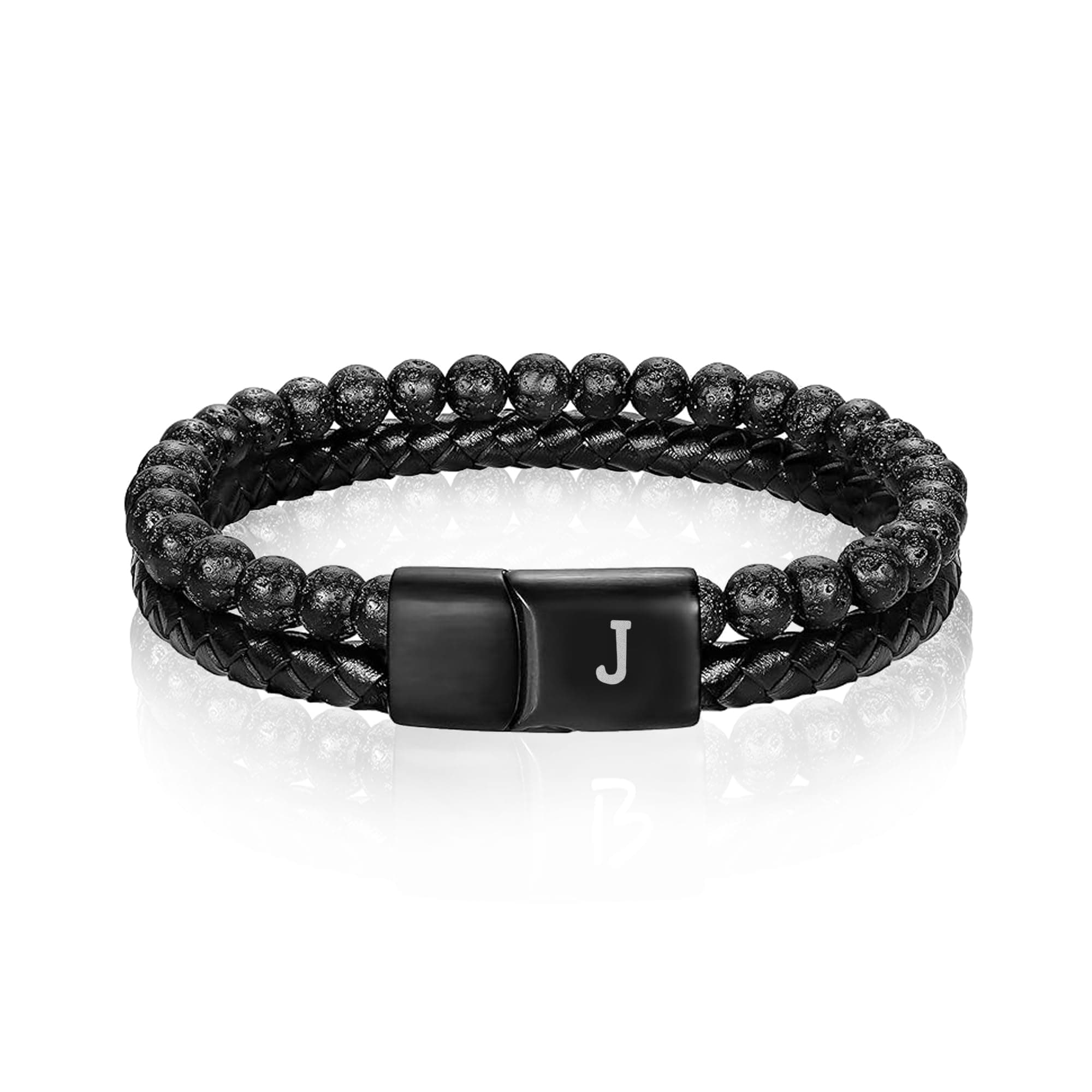 🎁 Personalisierte Armbänder für Herren - Perfektes Geschenk für Papa, Freund und mehr! 🎩
