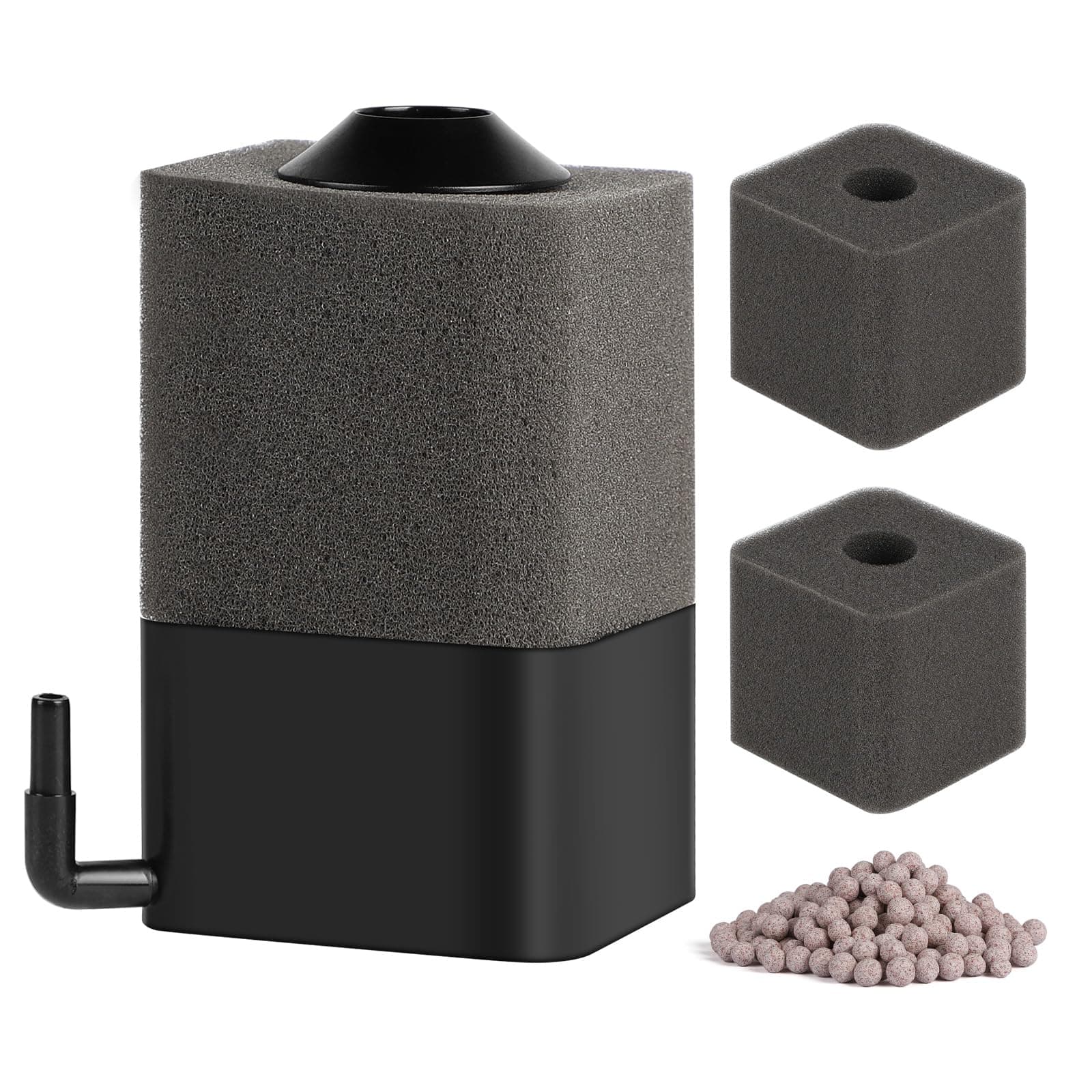 SWAWIS 6x6x10cm Aquarium Schwammfilter für 15-150L Aquarium 🐠🌊🐟