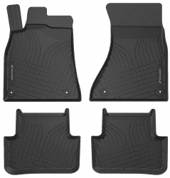 WALSER Premium Fussmatten Auto für Audi A4 B8 - 100% passgenau 🚗